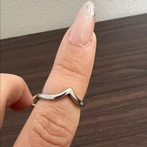 Stainless steel size 6 Ring